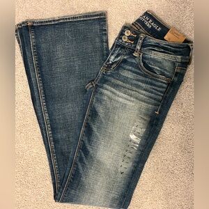 Artis Women's Blue Flare Jeans